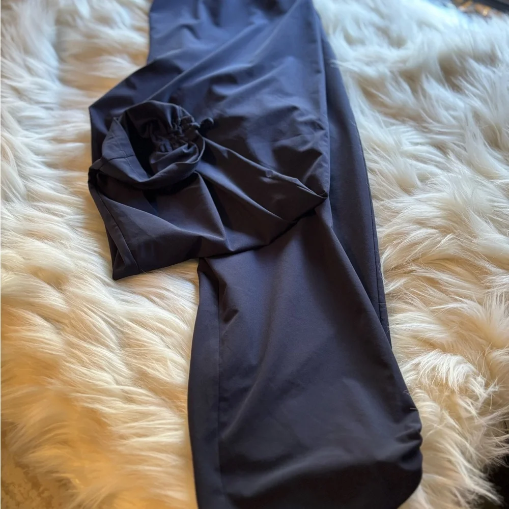 T by Talbots Navy Elastic-Waist Pants - Picture 5 of 5